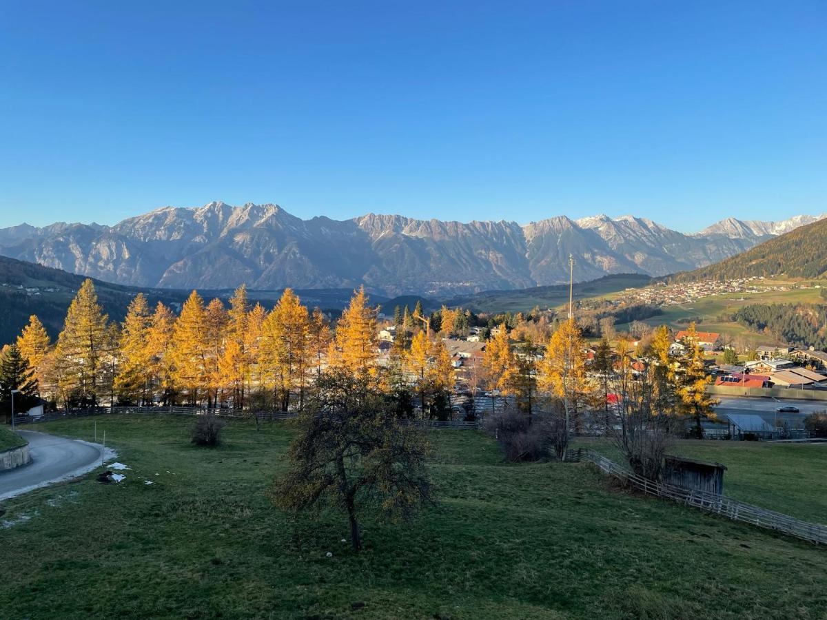 Apartmán Haus Nordketten Blick Schönberg im Stubaital Exteriér fotografie