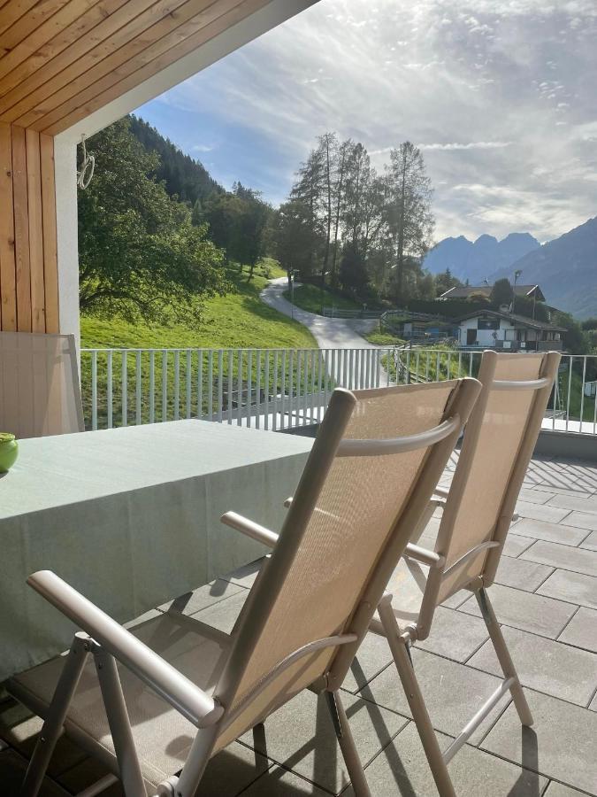 Apartmán Haus Nordketten Blick Schönberg im Stubaital Exteriér fotografie