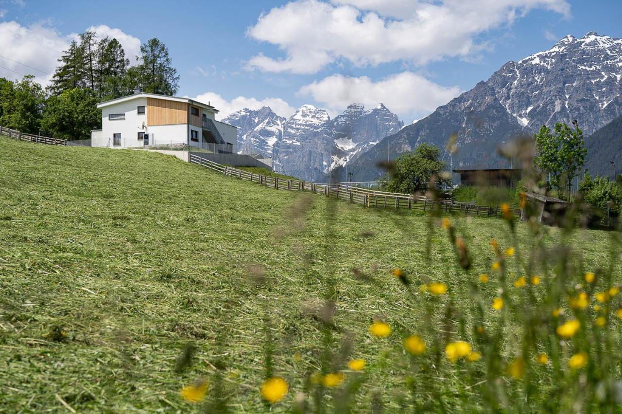 Apartmán Haus Nordketten Blick Schönberg im Stubaital Exteriér fotografie